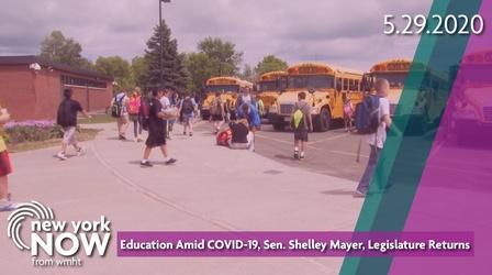 Video thumbnail: New York NOW Education Amid COVID-19, Legislature Returns
