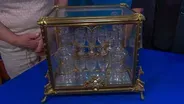 Appraisal: French Liqueur Decanter Glass Set, ca. 1890