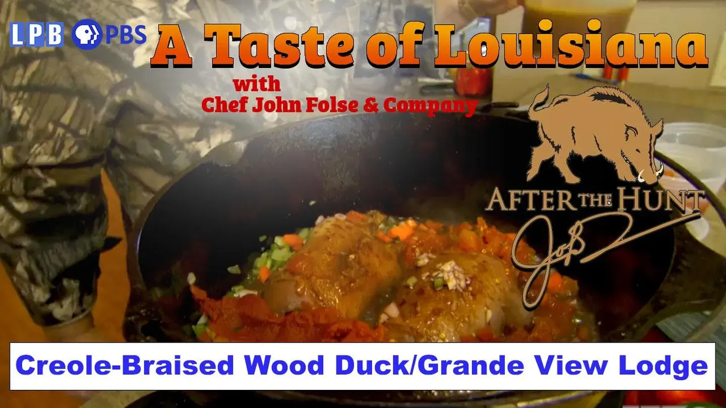 Creole-Braised Wood Duck/Grande View Lodge