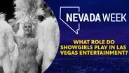 What role do showgirls play in Las Vegas entertainment?