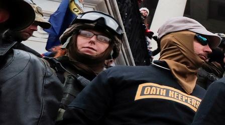 Video thumbnail: PBS NewsHour News Wrap: More Oath Keepers members sentenced for Jan. 6
