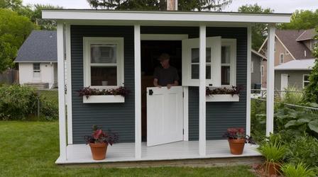 Video thumbnail: Backyard Farmer Backyard Garden Craft Shed
