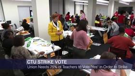 Video thumbnail: Chicago Tonight Chicago Teachers Union Counts Strike Vote Ballots