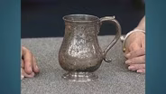 Appraisal: Jacob Hurd Silver Cann, ca. 1745