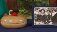 Appraisal: Fiberglass Curling Stone Purse, ca. 1959