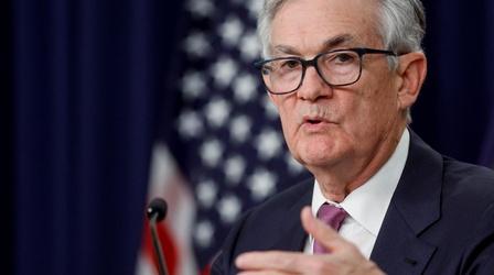 Video thumbnail: PBS NewsHour News Wrap: Fed raises interest rates by quarter point
