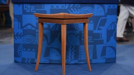 Video thumbnail: Antiques Roadshow Appraisal: Bleached Mahogany Tables, ca. 1951