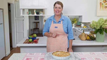 Video thumbnail: Around the Farm Table Inga Bakes An Apple Tarte