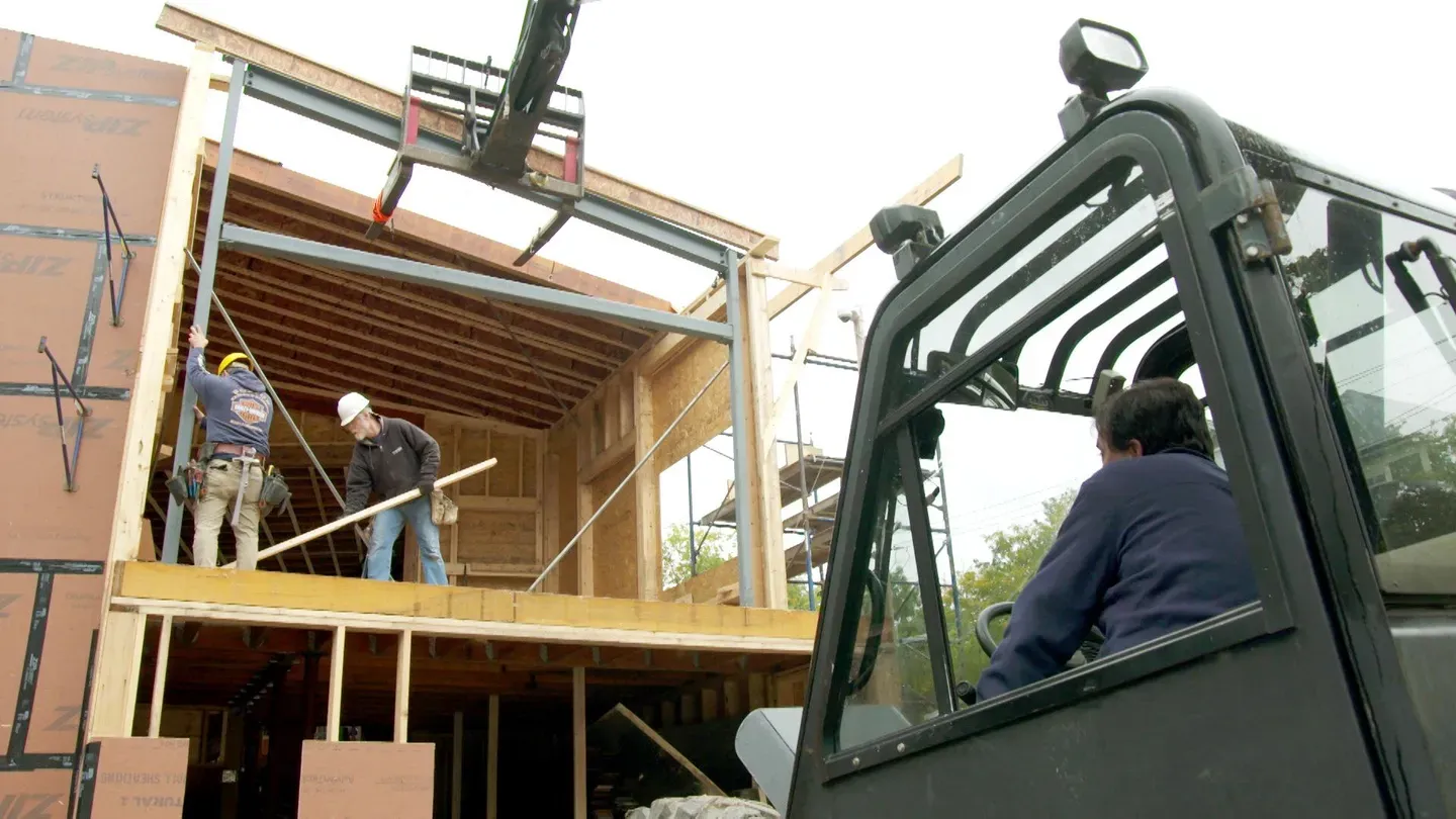 Eight Is Enough Stairways | Brookline Mid-century Modern