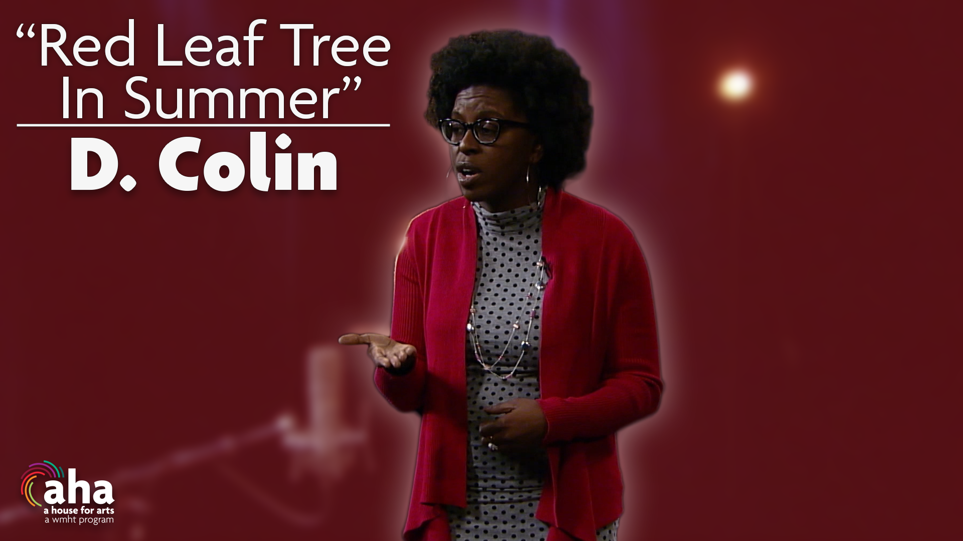 AHA! 608 | D. Colin: Red Leaf Tree in Summer