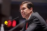 Former defense secretary details fraught ties with Trump