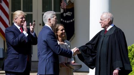 Video thumbnail: PBS NewsHour What Trump will seek in a Justice Kennedy replacement