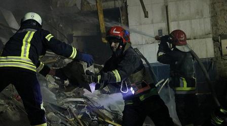Video thumbnail: PBS NewsHour News Wrap: Russia hits Ukraine’s cities with deadly missiles