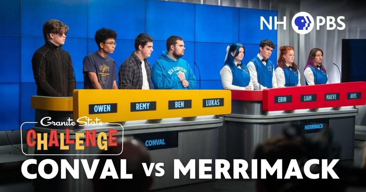 Granite State Challenge | Conval High Vs. Merrimack High | Season 43 ...