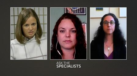 Video thumbnail: Ask The Specialists Ask the Mental Health Specialists