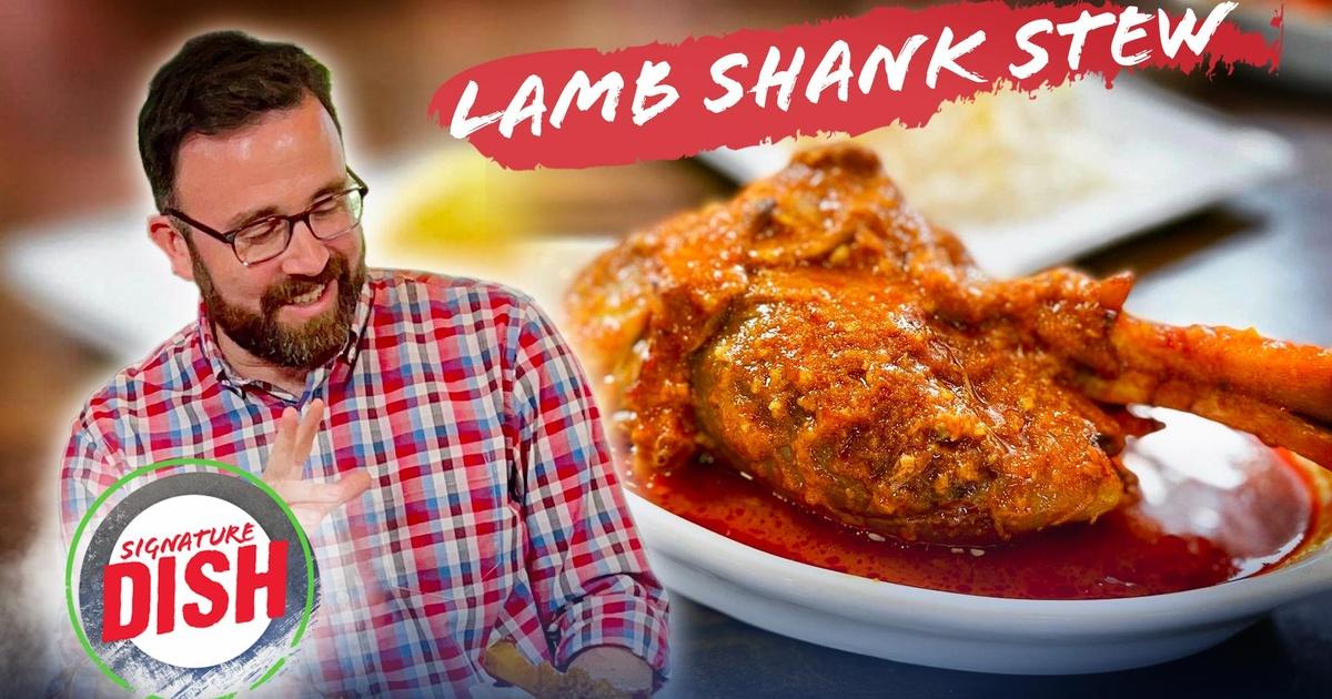 Signature Dish | Tomato AND Cinnamon?! Amoo's Persian Lamb Shank Stew ...