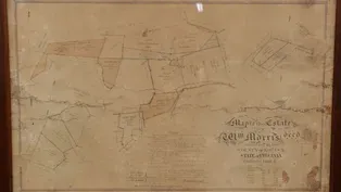 Appraisal: 1865 Virginia Property Manuscript Map