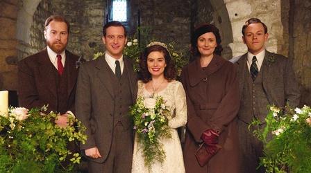 The Cast Celebrates James and Helen's Wedding