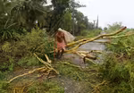 Monster cyclone slams northeast India, aims at Bangladesh