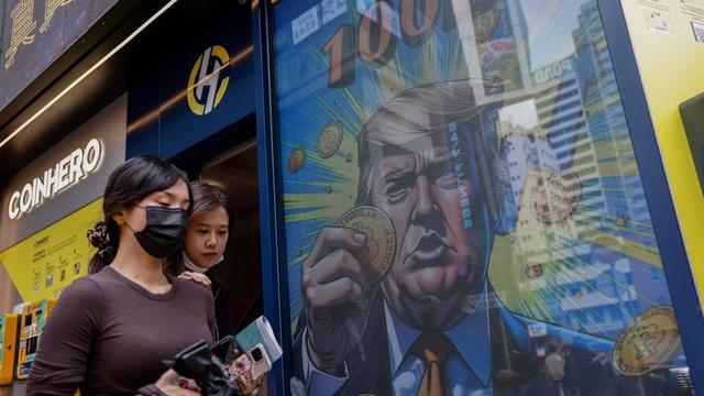 As dollar takes a hit, Trump family invests heavily in crypto