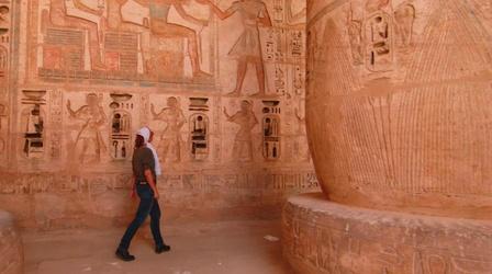 Video thumbnail: Tutankhamun: Allies & Enemies Yasmin and Rashad in the Tombs and Temples of Luxor