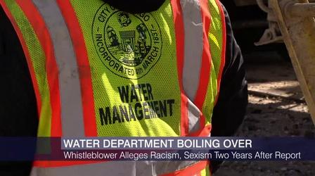 Video thumbnail: Chicago Tonight Racial Tensions Boiling Over in City Water Department