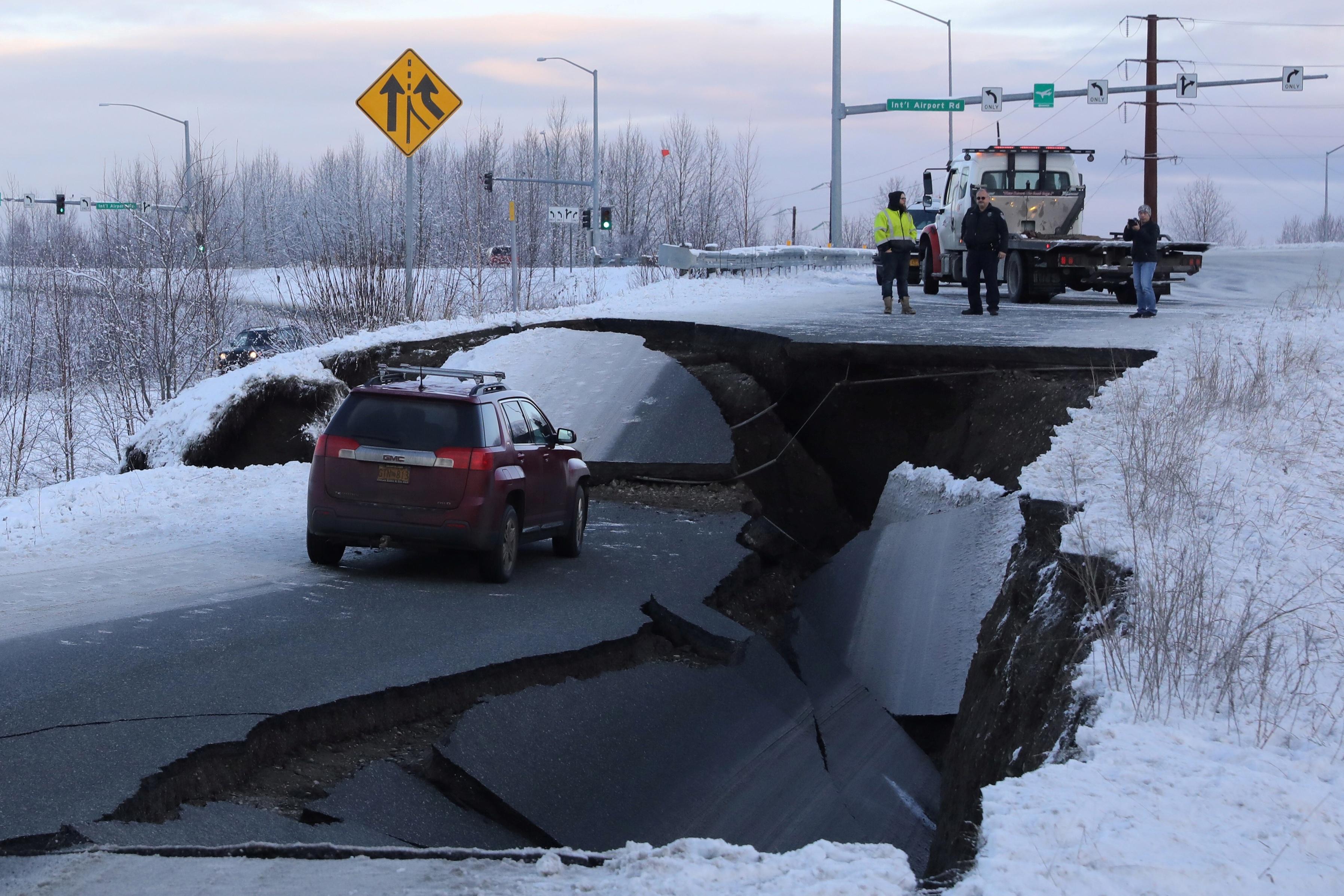 PBS News Hour | In Anchorage, 'violent' Earthquake Causes Extensive ...