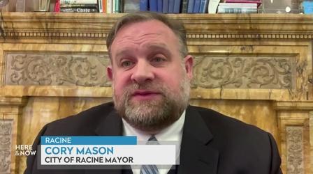 Video thumbnail: Here and Now Cory Mason on State Funds for Wisconsin's Local Governments