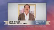 2024 Candidate Statement: Eric Hovde, US Senate