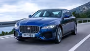 2021 Jaguar XF & 2021 Hyundai Santa Fe Hybrid