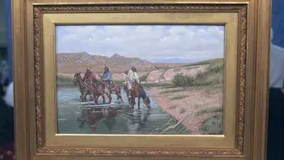 Appraisal: 1909 John Hauser Gouache Painting