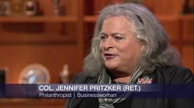 Video thumbnail: Chicago Tonight Jennifer Pritzker: GOP’s Policies ‘Marginalize Me'