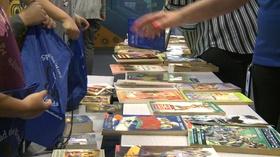Video thumbnail: Inside Education Spread the Word Nevada adopts 60th school in Nevada