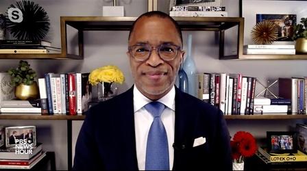 Video thumbnail: PBS NewsHour Brooks and Capehart on Chauvin verdict, Biden climate plan