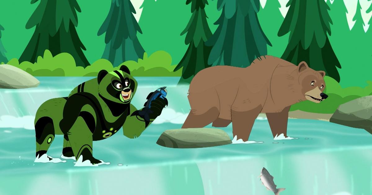 Wild Kratts | Salmon Power! | PBS