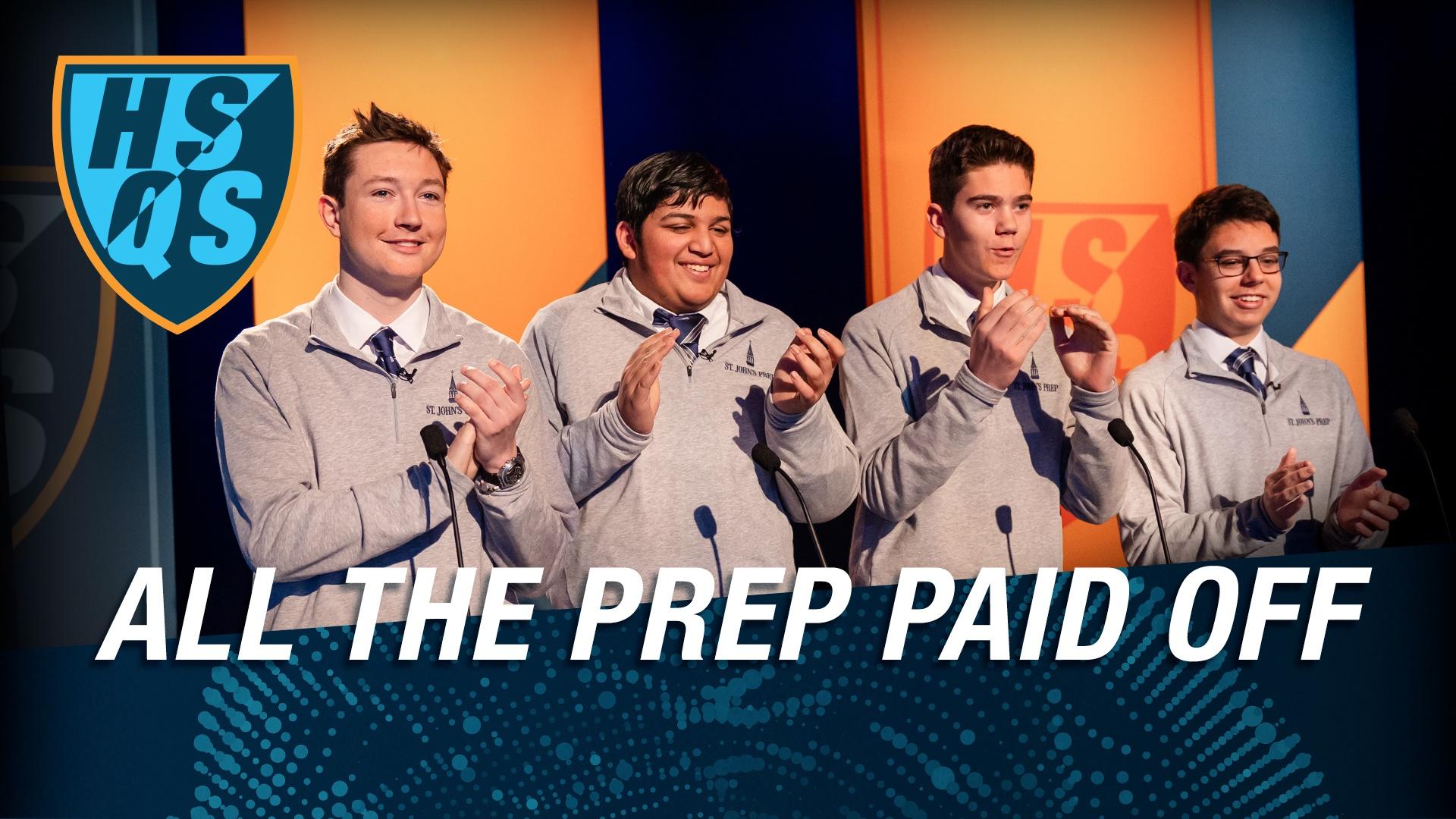 High School Quiz Show Qualifying Match Acton-Boxborough vs