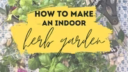 How to Make an Indoor Herb Garden