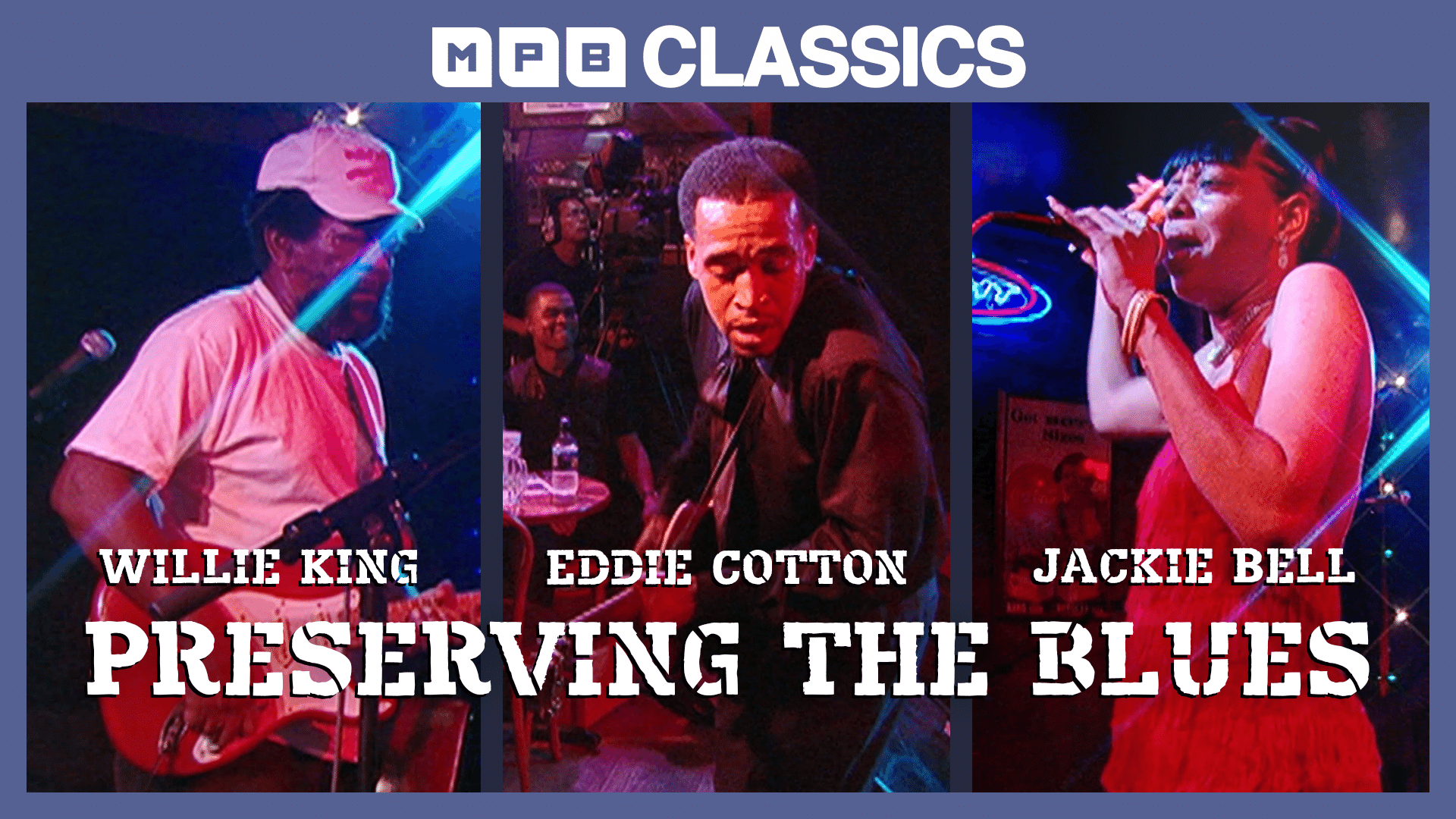 A nonstop blues party featuring Willie King, Jackie Bell, and Eddie Cotton