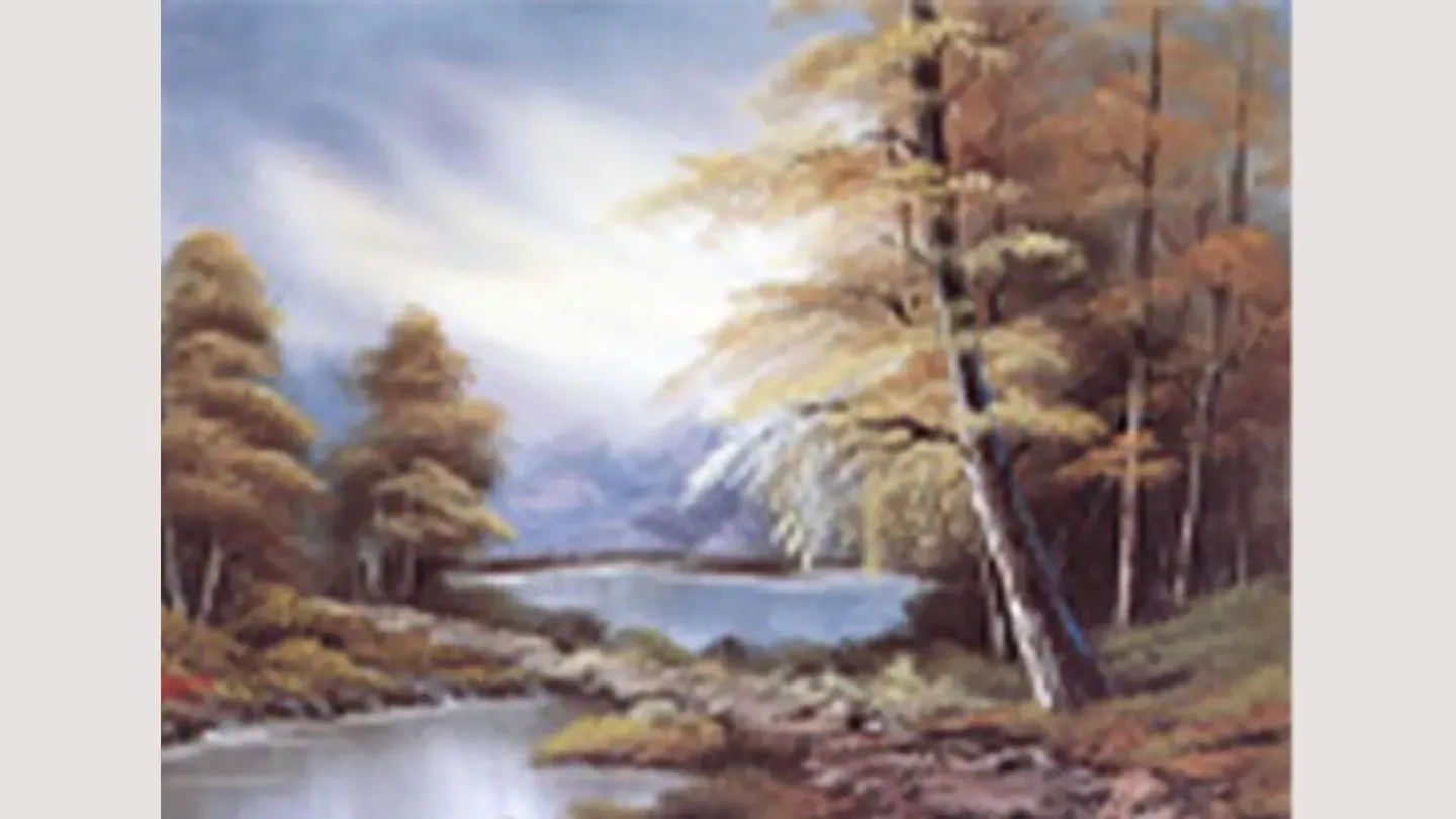 Bright Autumn Trees