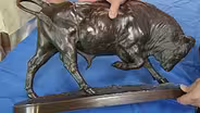 Appraisal: Isidore Bonheur Bull Bronze, ca. 1900