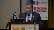 Christie discusses addiction with health care professionals 