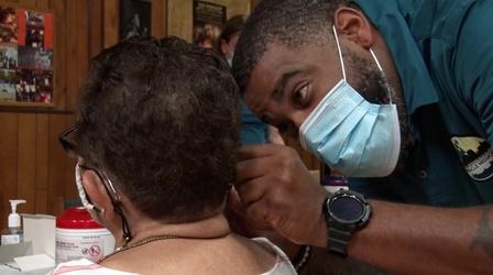 Video thumbnail: NJ Spotlight News Giving the gift of sound in Newark, free hearing aids