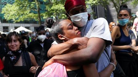 Video thumbnail: PBS NewsHour The mental toll of COVID, police violence on Black Americans