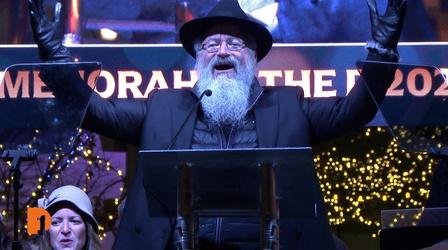 Video thumbnail: One Detroit Menorah in the D, Mochitsuki, Michigan northern lights