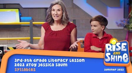 Video thumbnail: Rise and Shine Jessica Saum - Syllables