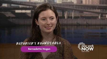 Video thumbnail: New York NOW Reporters Roundtable: Bernadette Hogan, Primary Day