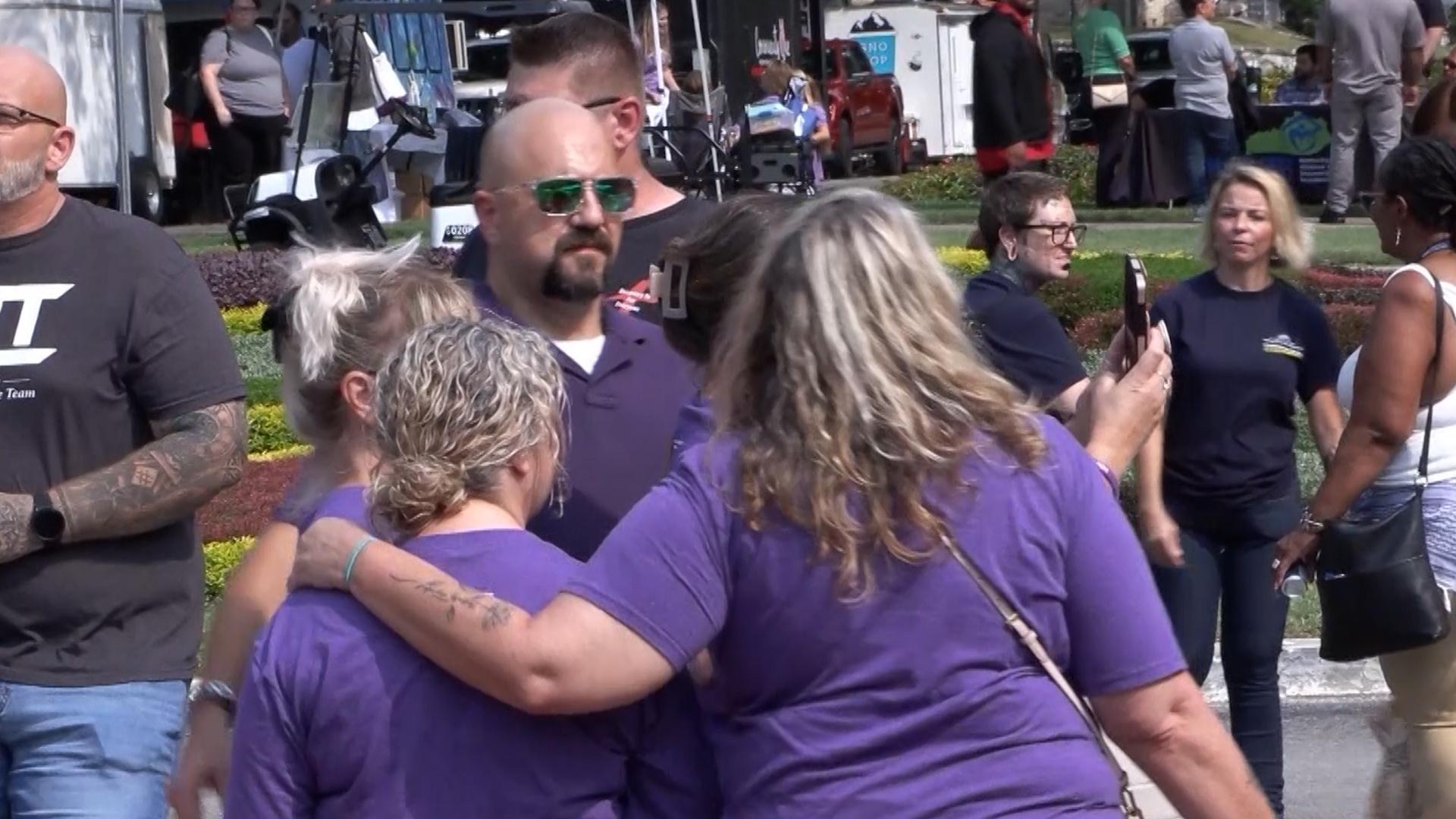 Recovery Rally Held in Frankfort