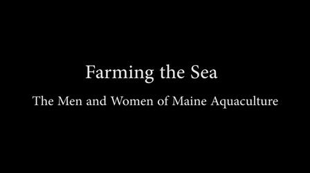 Video thumbnail: Maine Public Film Series Farming the Sea: The Men and Women of Maine Aquaculture