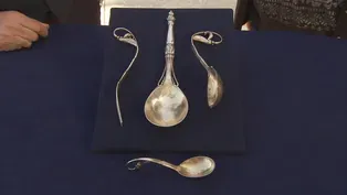 Appraisal: Georg Jensen "Blossom" Silver Flatware, ca. 1925