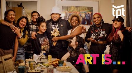 Video thumbnail: ART IS... Queer Afro-Chicanx DJ DIE/ASPORA | Art is...
